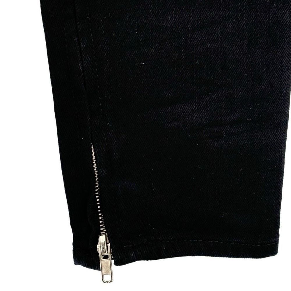 PacSun The Skinniest Distressed Moto Jeans Black 30X32 - Picture 5 of 12